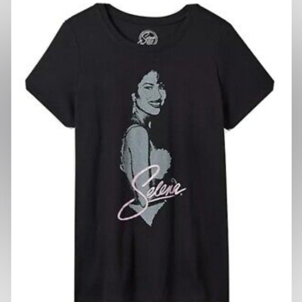 Torrid Selena Black Tee